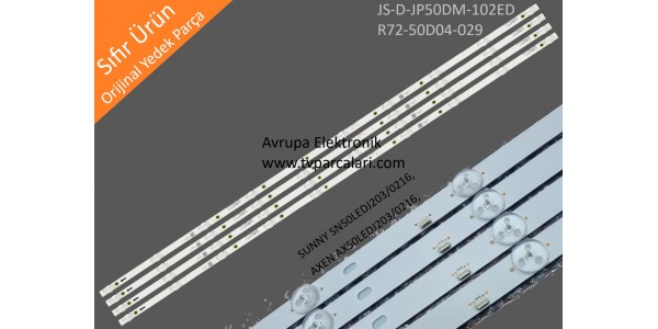 AXEN AX50LEDJ203/0216 Led bar,  JS-D-JP50DM-102ED, Tv ledi